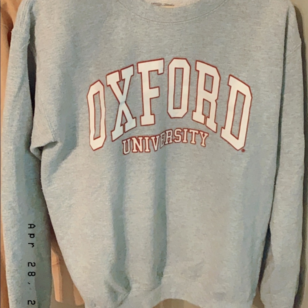 pacsun oxford crewneck